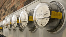 Apartment complex electric meters are pictured. Photo by storyblocks.