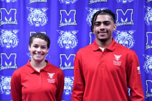 La’Saiha Ewing and Brian Whitley. Photo provided by MCS