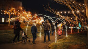 The Enchanted Luminaria Walk will be held on December 1 and 2, from 5–9 p.m. each night. Photo provided