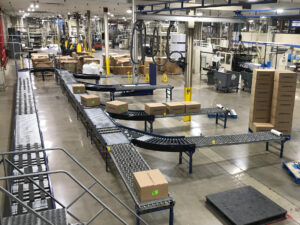 A view inside the Spartech plant.
