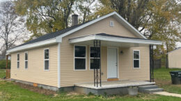 The "after" shot of the renovated home. Photo provided