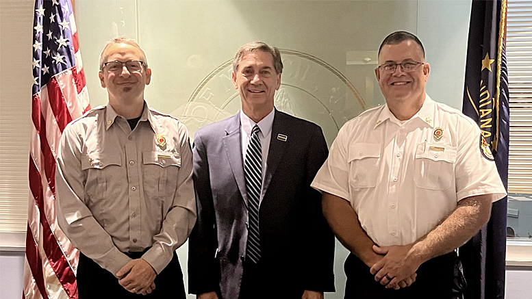 Pictured L-R: Dan Ninde, Dan Ridenour, and Dan Burford