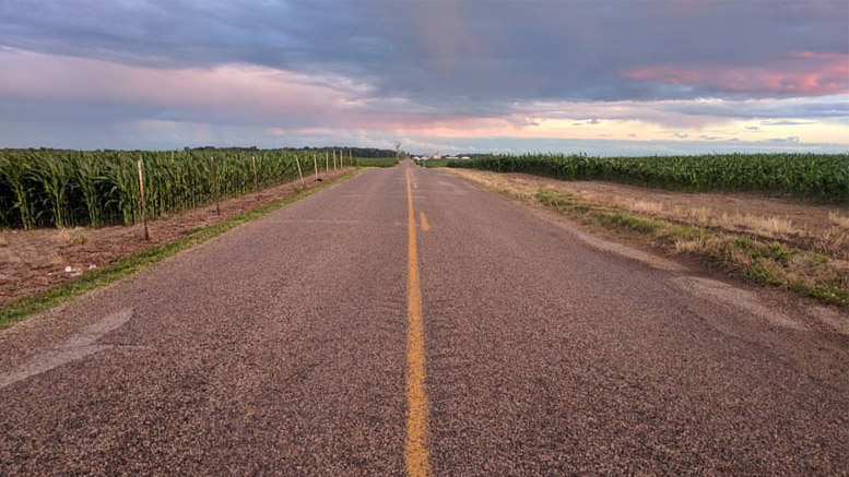 The road ahead. Photo by Robbie Mehling