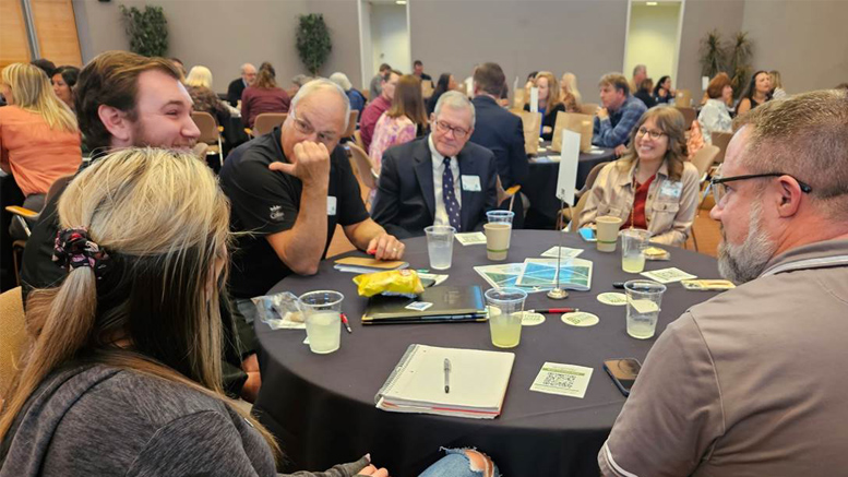 Groups collaborate at a regional workshop held in 2023. Photo provided