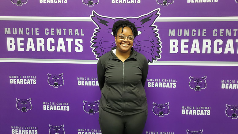 Clarissa Jones, Muncie Central High School. Photo by Stacey Shannon