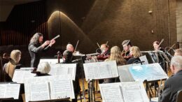 Conductor Carlos Hernandez leads East Central Indiana Chamber Orchestra of Muncie. Photo provided