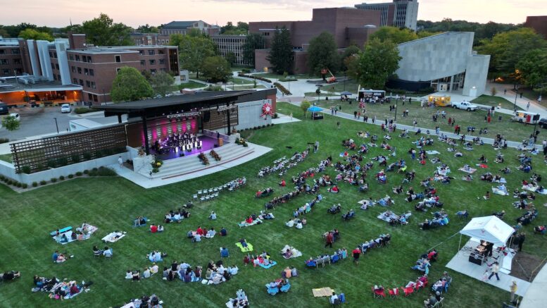 Ball State's Brown Family Amphitheater. Photo provided.