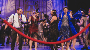 Muncie Civic Theater guests lite up the stage with 1920s glamour and high spirits. This year’s Symbols & Secrets Gala promises another unforgettable night of mystery, elegance, and community celebration at Muncie Civic Theatre. Photo provided.