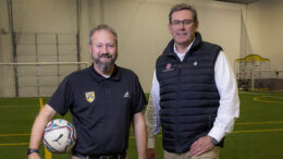 Pictured L-R: Tony Pierce and Jud Fisher.