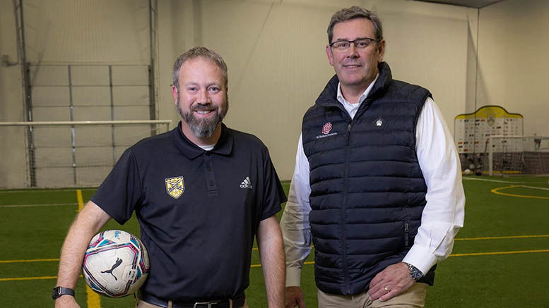 Pictured L-R: Tony Pierce and Jud Fisher.