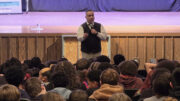 Fabian Ramirez is pictured speaking to students. Photo provided.