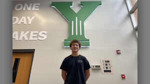 Yorktown High School senior Jabin Barnes. Photo by Thomas Peek.