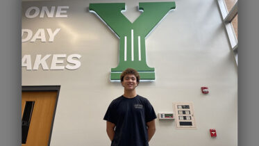 Yorktown High School senior Jabin Barnes. Photo by Thomas Peek.