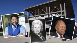 Pictured L-R: Lathay Peguse, Mary Jane Croft, and Bob Coatie.