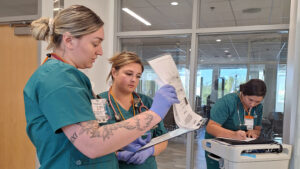 tudents in Ivy Tech’s nursing program gain hands-on experience in clinical-style settings, helping build a skilled healthcare workforce pipeline for the region.