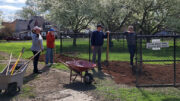 Riverside-Normal City Neighborhood Association Supports Emerson Dog Park with Community Mulch Effort