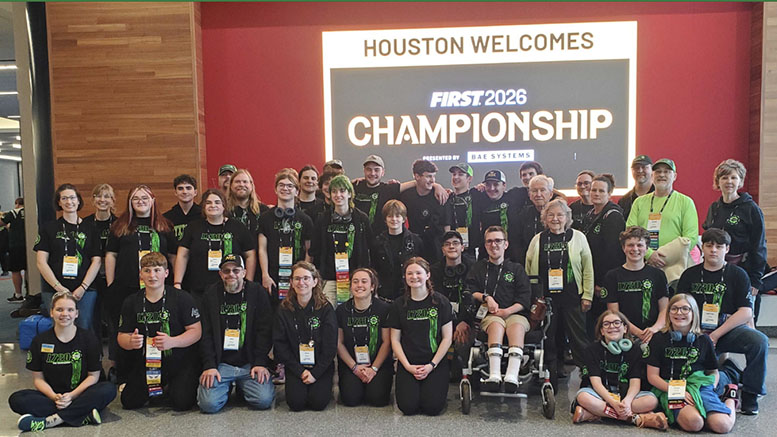 Local Robotics Team Celebrates 20th Season with World Championship Appearance 