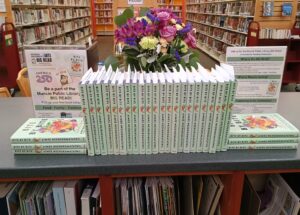 Big Read Book Display at the library. Photo by Dottie Kreps.