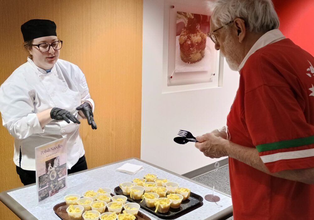 Community Bites event at Allegre Restaurant on BSU campus