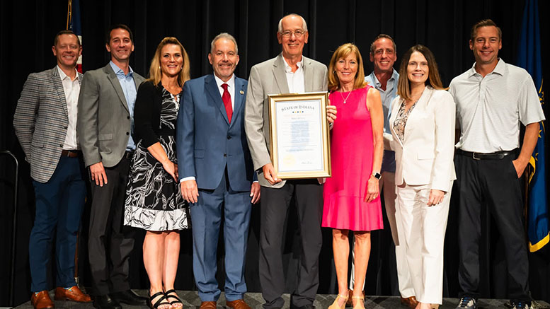 Local Legislators Alexander and Rowray Honor Steven Smith With Distinguished Hoosier Award