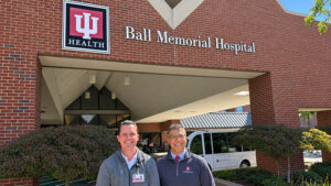 Pictured L-R: Kreigh Cook and Art Vasquez. Photo by Dr. Jeff Bird.
